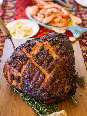 Sarsaparilla Basted Ham