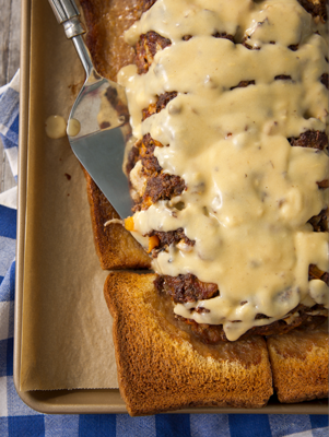 Cheeseburger Meatloaf - Dinner at the Zoo