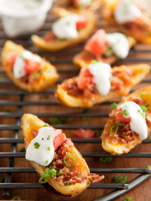 Grilled Potato Skins