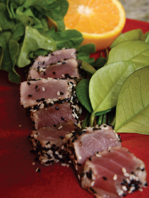 Air Fryer Sesame Seed–Crusted Tuna Steaks Thumbnail