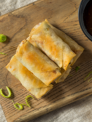 Air Fryer Avocado Egg Rolls Thumbnail