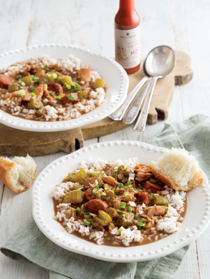 Chicken, Sausage, and Okra Gumbo