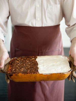 Divided Sweet Potato Casserole