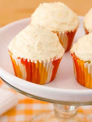 Orange Creamsicle Cupcakes