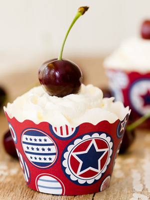 Cherry Cobbler Cupcakes