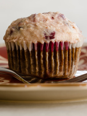 Chocolate Cranberry Cupcakes