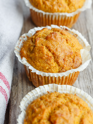 Good Morning Pumpkin-Corn Muffins