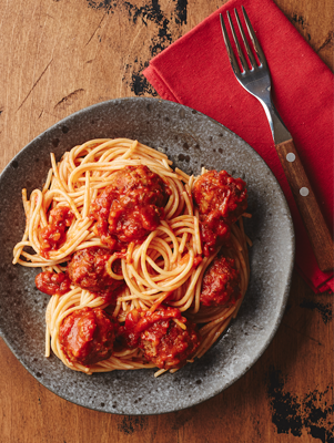 Quick Spaghetti and Meatballs