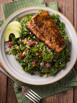 Air Fryer Hoisin and Honey Glazed Salmon Thumbnail