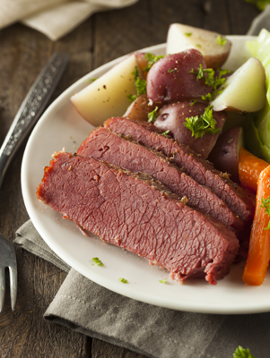 Corned Beef with Root Vegetables