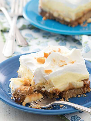 Banana Pudding Caramel Bars