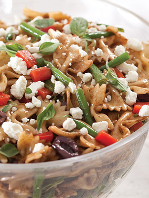 Bow Tie Pasta Salad with Goat Cheese