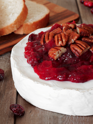 Cranberry & Pecan Baked Brie