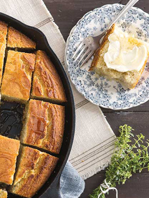 Browned Butter & Thyme Cornbread Thumbnail