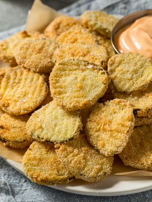 Air Fryer Fried Dill Pickles
