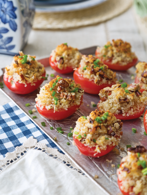 Roasted Lemon-Pecan Tomatoes Thumbnail