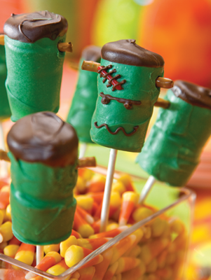 Frankenstein Marshmallow Pops Thumbnail