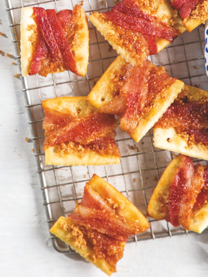 Bacon-Wrapped Saltines Thumbnail