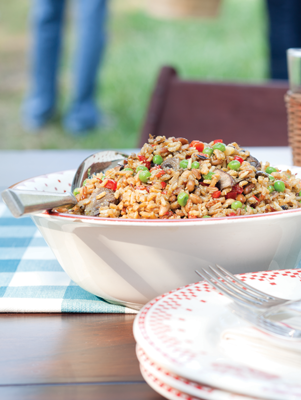 Chilled Wild Rice and Pesto Medley Thumbnail