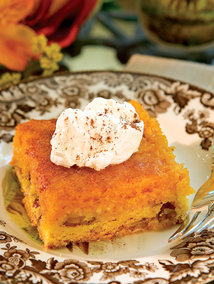 Creamy Pumpkin Squares