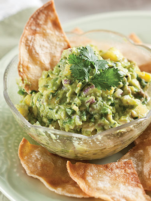 Pineapple Avocado Guacamole