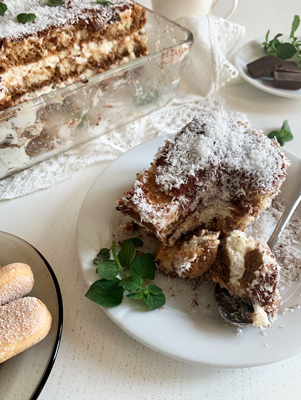 Coconut Tiramisu