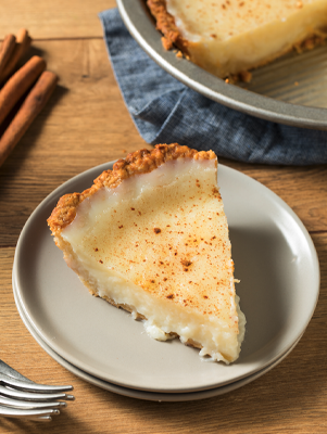 Mae Dawson's Hoosier Sugar Cream Pie