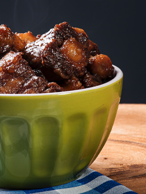 Michael's Favorite Oxtails with Buttered Rice