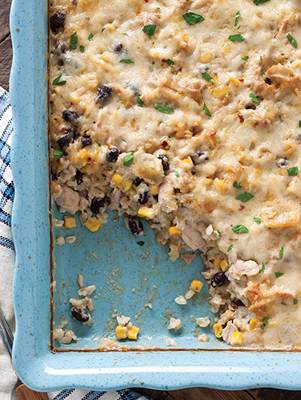 Easy Cheesy Chicken Casserole