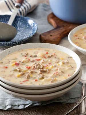 Cheesy Sausage Soup