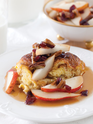 Croissant French Toast with Sweet Pear Topping Thumbnail