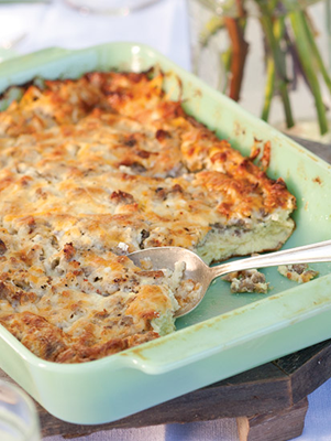 Cheesy Maple-Pork Breakfast Casserole Thumbnail