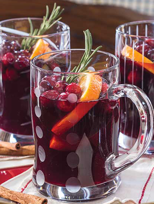 Cranberry-Pomegranate Holiday Punch Thumbnail