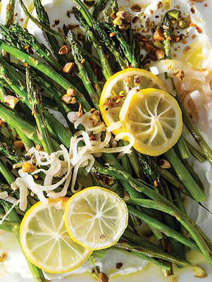Roasted Asparagus with Creamy Cheese Thumbnail