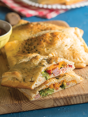 Ham and Broccoli Pizza Pockets Thumbnail