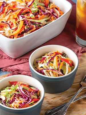 Colorful Vegetable Slaw