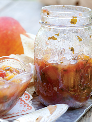 Peach-Tomato Salsa