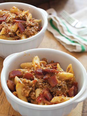 Bacon-Swiss Burger Casserole Thumbnail